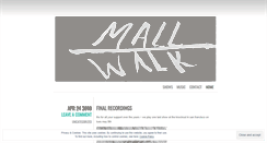 Desktop Screenshot of mallwalkband.com